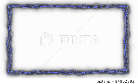 CGレーザー　捻じれたレーザーのフレーム 84802592