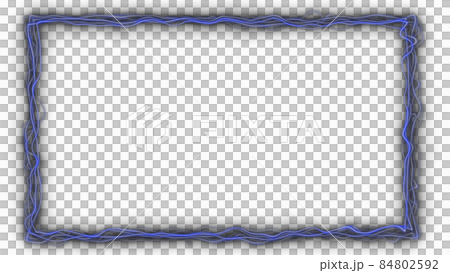 CGレーザー　捻じれたレーザーのフレーム 84802592