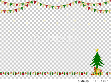 背景素材 クリスマス クリスマスツリー  84803407