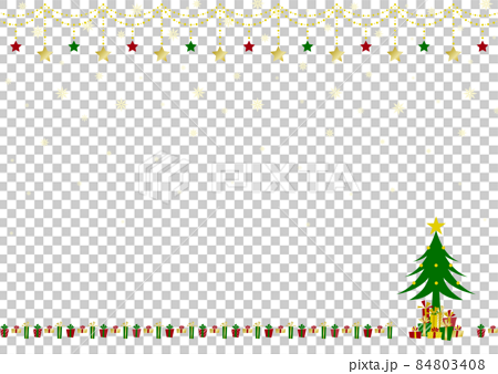 背景素材 クリスマス クリスマスツリー  84803408