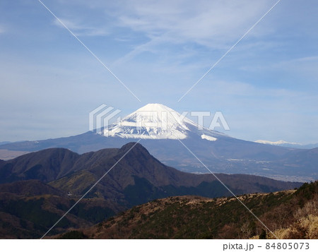 金時と富士と青空と 84805073