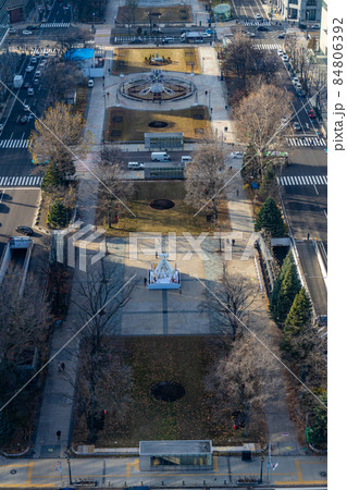 札幌 テレビ塔展望台 都市風景 オリンピックマラソン 札幌 テレビ塔展望台 都市風景 オリンピックマラソン 84806392