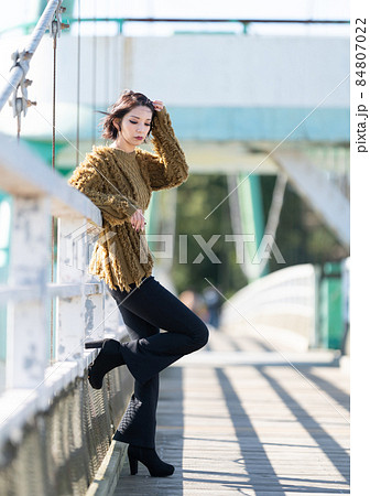 ファッションポートレート　冬コーデ 84807022