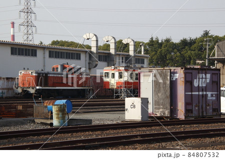 水島臨海鉄道　倉敷貨物ターミナル駅にて 84807532