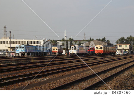 水島臨海鉄道　倉敷貨物ターミナル駅にて 84807560