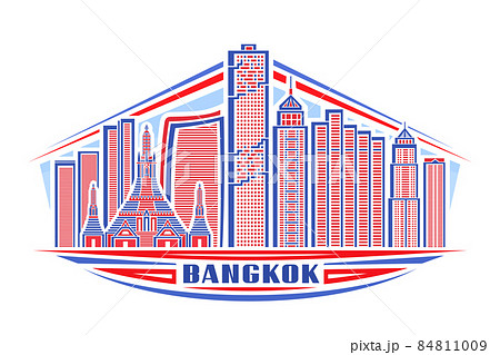 Vector illustration of Bangkok Vector illustration of Bangkok 84811009