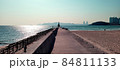 海岸 砂浜 防波堤 84811133
