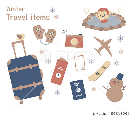 冬の旅行セット 冬の旅行セット 84813045