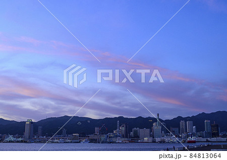 ため息の出る神戸港夕景 ため息の出る神戸港夕景 84813064