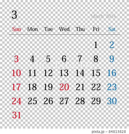 2024 年 3 月,日本日曆 2024 年 3 月,日本日曆 84813828