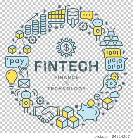 FINTECH logo - Stock Illustration [84814267] - PIXTA