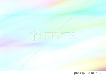 カラフルな抽象的背景　緩やかな流れ　色とりどり　水彩画風 84814328