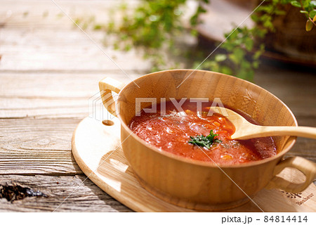 トマトたっぷりのミネストローネ（野菜スープ） 84814414