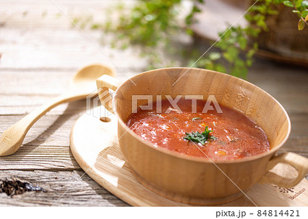 トマトたっぷりのミネストローネ（野菜スープ） 84814421