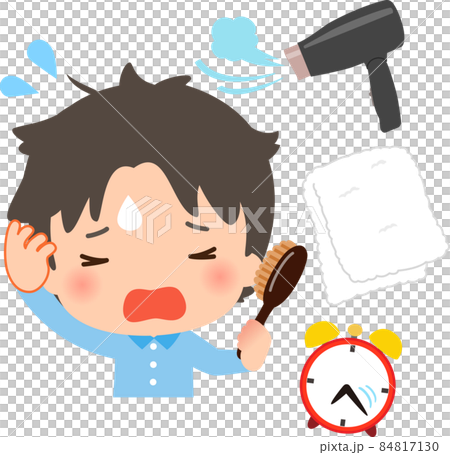 一個不耐煩的睡衣男人治愈他的睡眠 84817130