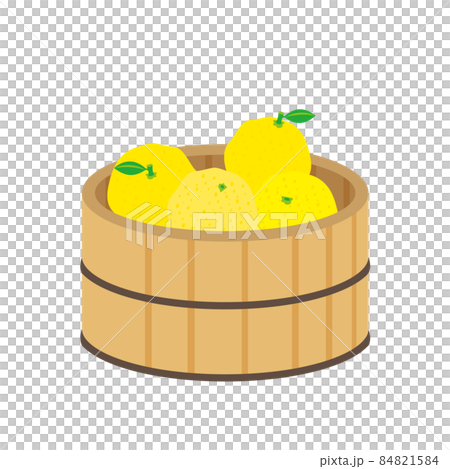 柚子在浴缸裡的插圖 柚子在浴缸裡的插圖 84821584