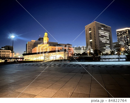 横浜税関の夜景 横浜税関の夜景 84822764