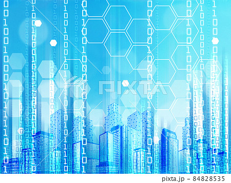 テクノロジー　背景素材 84828535