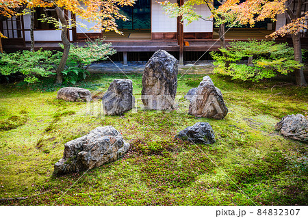 秋の京都 建仁寺 潮音庭 秋の京都 建仁寺 潮音庭 84832307