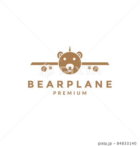 toys airplane bear logo symbol icon vector graphic design illustration idea creative toys airplane bear logo symbol icon vector graphic design illustration idea creative 84833140