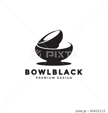 double bowl noodle soup logo symbol icon vector graphic design illustration idea creative 84833215