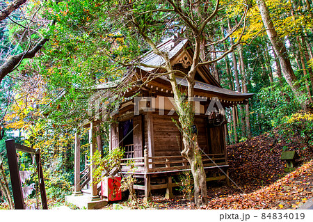 岩手県　平泉　世界文化遺産　中尊寺　八幡堂 84834019