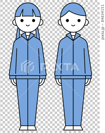 Illustration_Student Men and Women_Jersey Illustration_Student Men and Women_Jersey 84834151