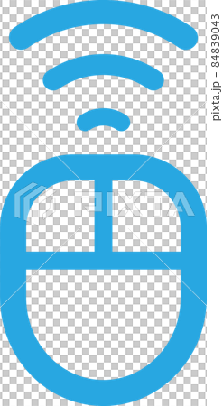 ワイヤレスマウスアイコンイラスト ワイヤレスマウスアイコンイラスト 84839043