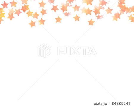 星の水彩壁紙（シームレス） 84839242