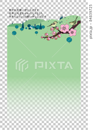 初春梅花林明信片 初春梅花林明信片 84839725
