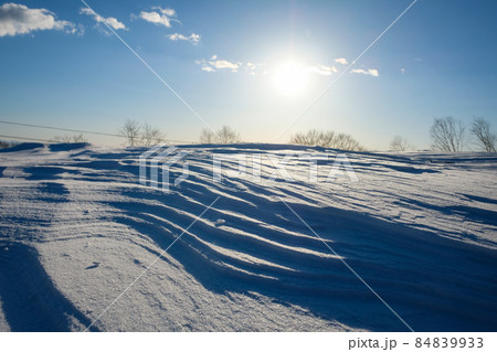 美しい雪の模様 美しい雪の模様 84839933