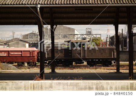 JR東海　美濃赤坂駅　西濃鉄道牽引車両 84840150