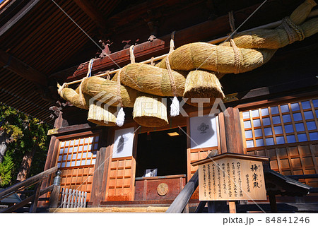 諏訪大社下社　秋宮　神楽殿 84841246
