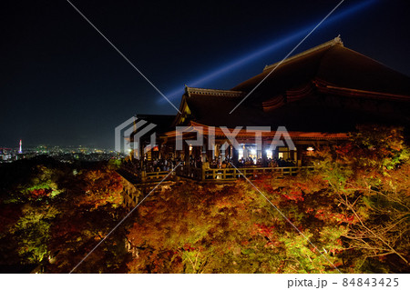 清水寺紅葉ライトアップ2021 清水寺紅葉ライトアップ2021 84843425