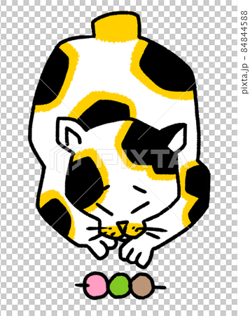 大江戸三毛猫しぐさ＿お預けの図 84844588