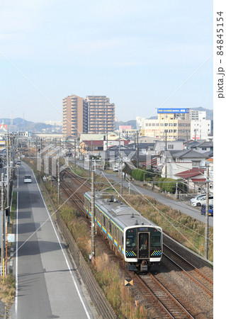君津の街とE131系電車 君津の街とE131系電車 84845154