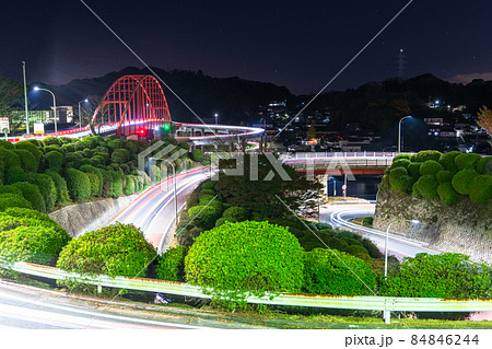《広島県》音戸大橋・呉の街並み 《広島県》音戸大橋・呉の街並み 84846244