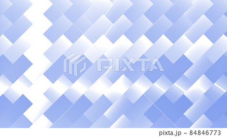 CGスクエア　グラデーションのある多数の四角形の背景素材 84846773