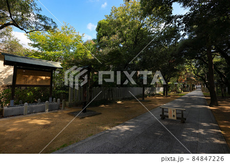 藤井寺市の辛國神社 84847226