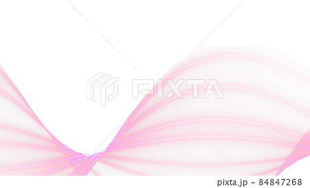 CGレーザー　捻じれるレーザーの背景素材 84847268