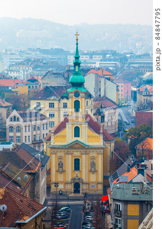 Catholic church in the city center of Budapest Catholic church in the city center of Budapest 84847795