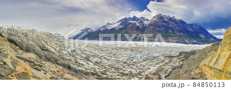Picture of glacier grey in the Torres del Paine national park in Patagonoa 84850113