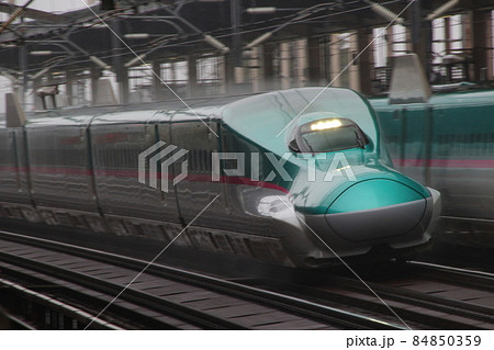 東北新幹線E5系（流し撮り） 84850359