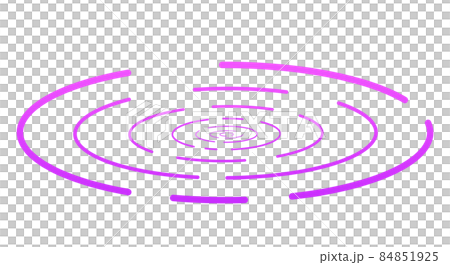 Ripples silhouette (purple) - Stock Illustration [84851925] - PIXTA