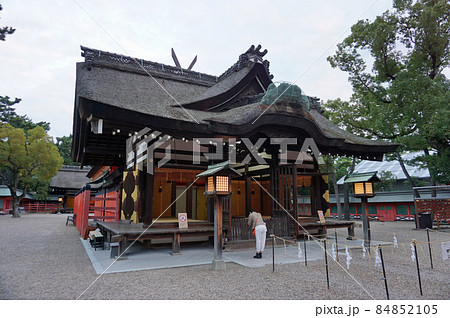 住吉大社の第二本宮幣殿,住吉区, 大阪市, 大阪府, 日本 84852105