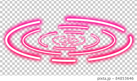 Ripples (red) - Stock Illustration [84853646] - PIXTA