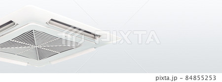 Air conditioning system installed on the ceiling Air conditioning system installed on the ceiling 84855253