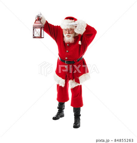 Santa Claus with lantern Santa Claus with lantern 84855263