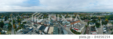 Aerial panorama of Elmira, Ontario, Canada Aerial panorama of Elmira, Ontario, Canada 84856154