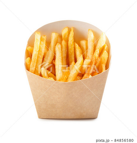 French Fries In A Small Brown Paper Bag. Shallow Depth Of Field. Stock  Photo, Picture and Royalty Free Image. Image 8755115.